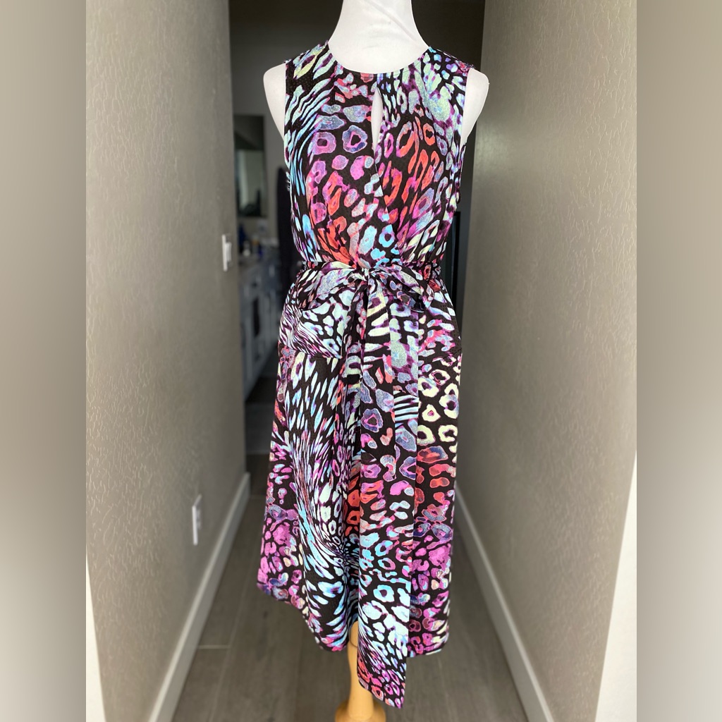 Rachel Rachel Roy Multiple Colors Midi Dress